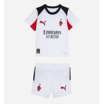 AC Milan Maglia Gara Trasferta Repliche 2025-26 Bambino Maniche Corte